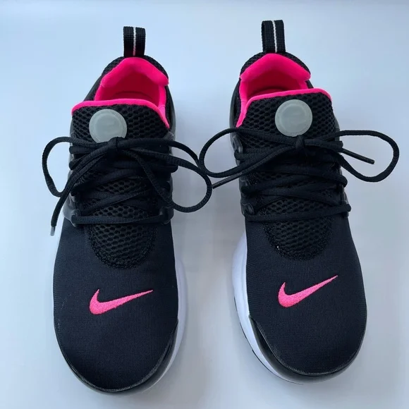 Nike Presto Black/Hyper Pink Youth Shoes Sz 4Y - Main Image